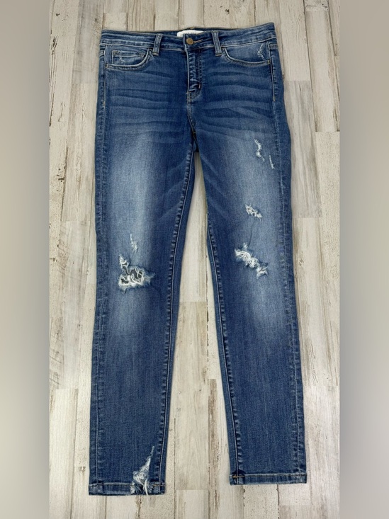 Flying Monkey Denim - Flying Monkey Jeans Womens 30x27.5 Blue Medium Wash Mid Rise